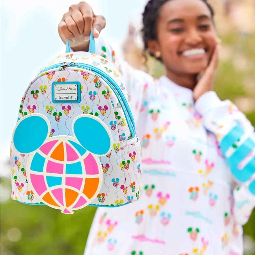 Disney Mickey Mouse Balloon Loungefly Backpack - Picture 2 of 9